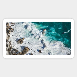 Cape of Good Hope Rocky Beach Photograph Sticker